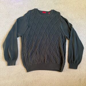 Izod Black Diamond Knit Sweater